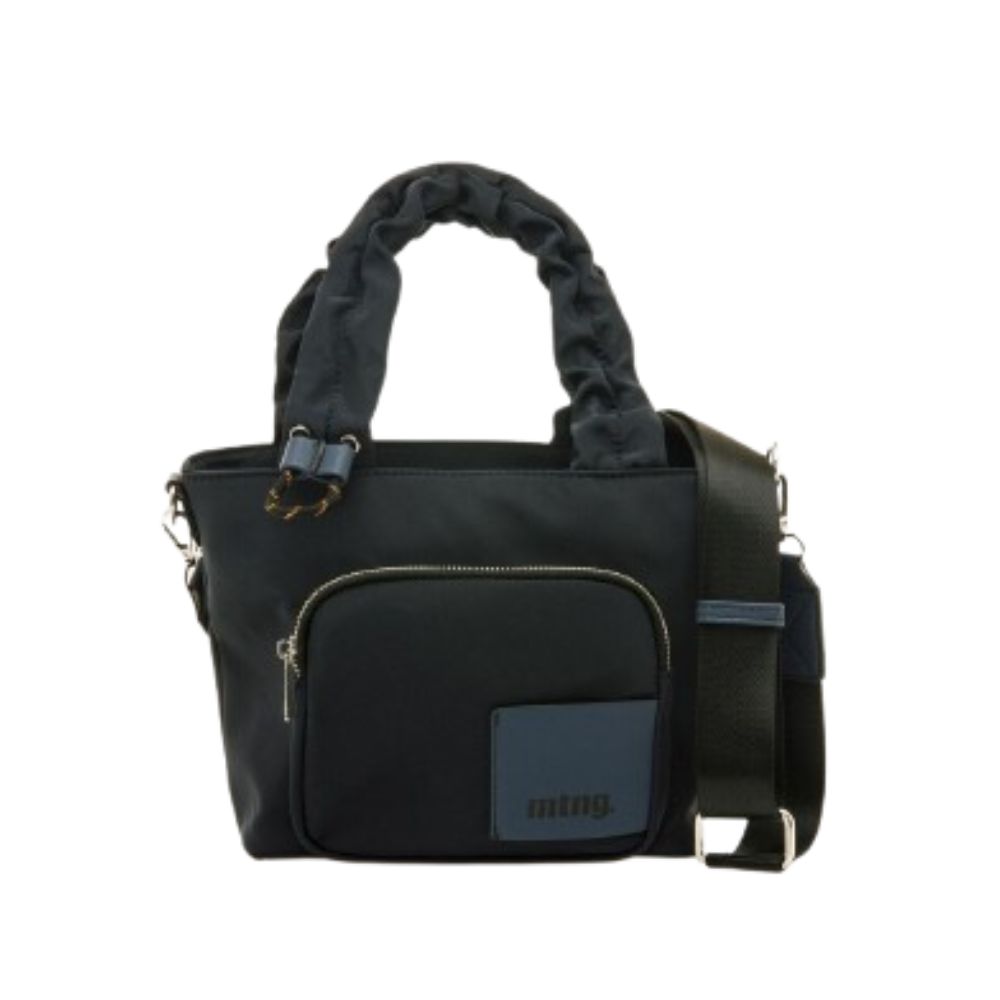 MTNG SANYA WOMEN NAVY BLUE HANDBAGS